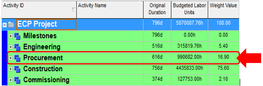 Discrepancy in Weight Values